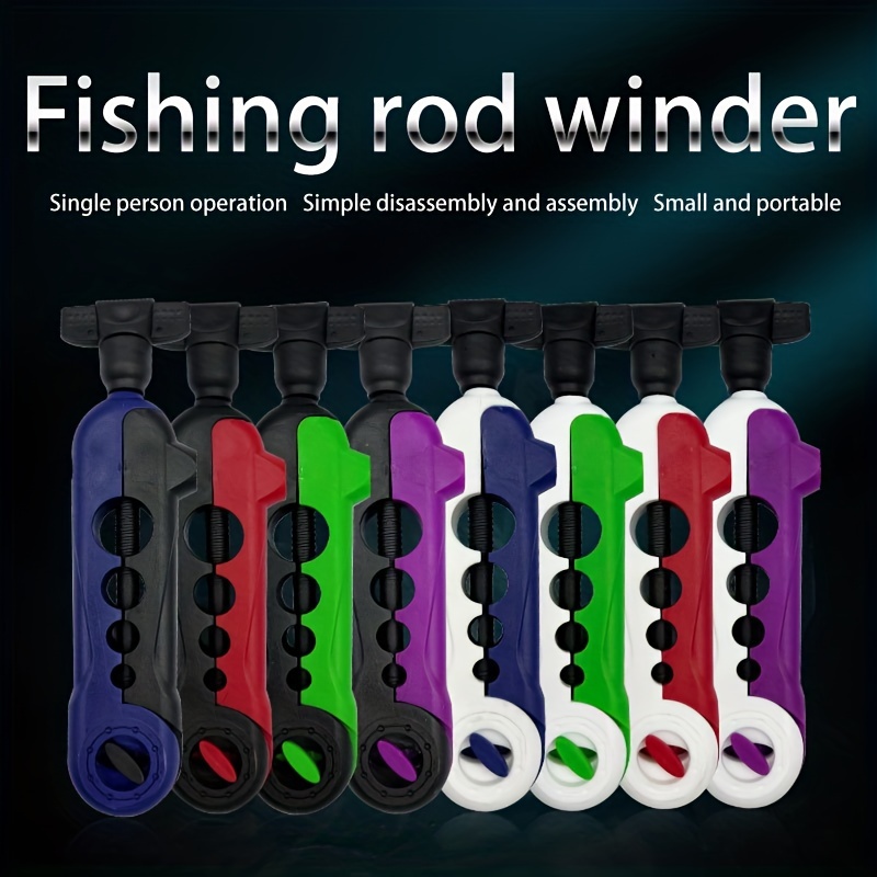 Portable Universal Fishing Line Winder Adjustable Mini Reel - Temu Canada