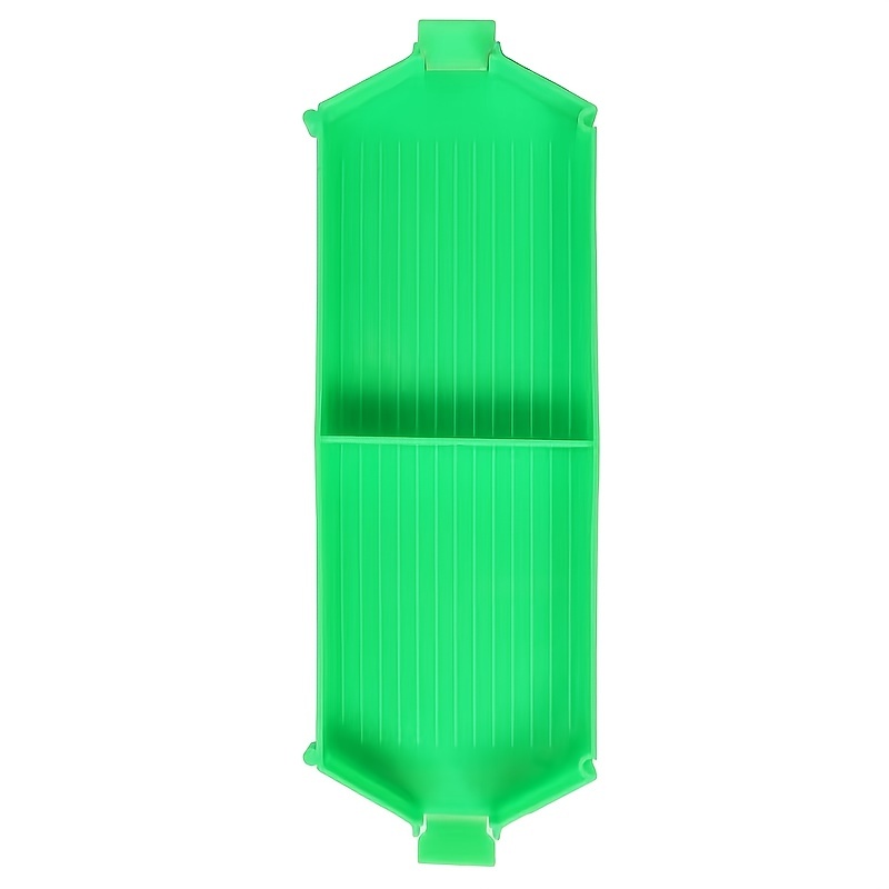 DiamondDrillsUSA - Small Green Drill Tray Diamond Painting Basic Boat Style  No Pour Spout