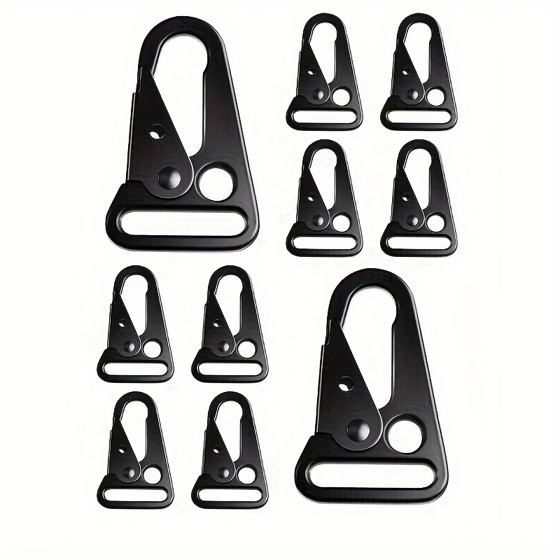 5/10Pcs 20-38mm Metal Ring Buckles Tri-Glide Adjust Buckle Bag Strap Clasp  Belt Bra Webbing Hook DIY Garment Hardware Accessory