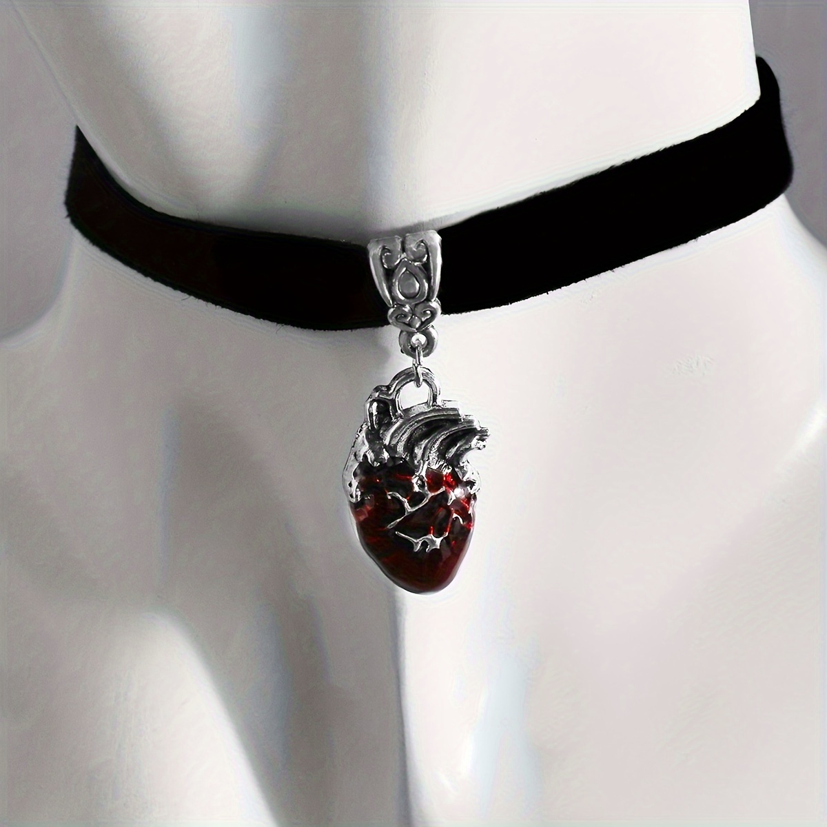 Dark Gothic Style Halloween Necklace Gift Girls Punk Style - Temu