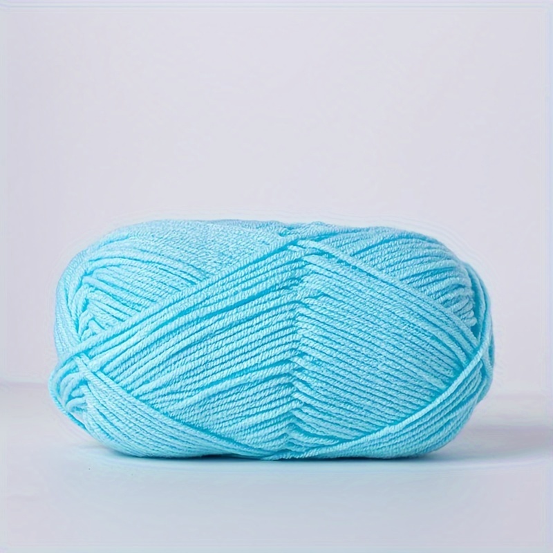 Acrylic Wool Thread Soft Warm Wool Yarn For Diy - Temu