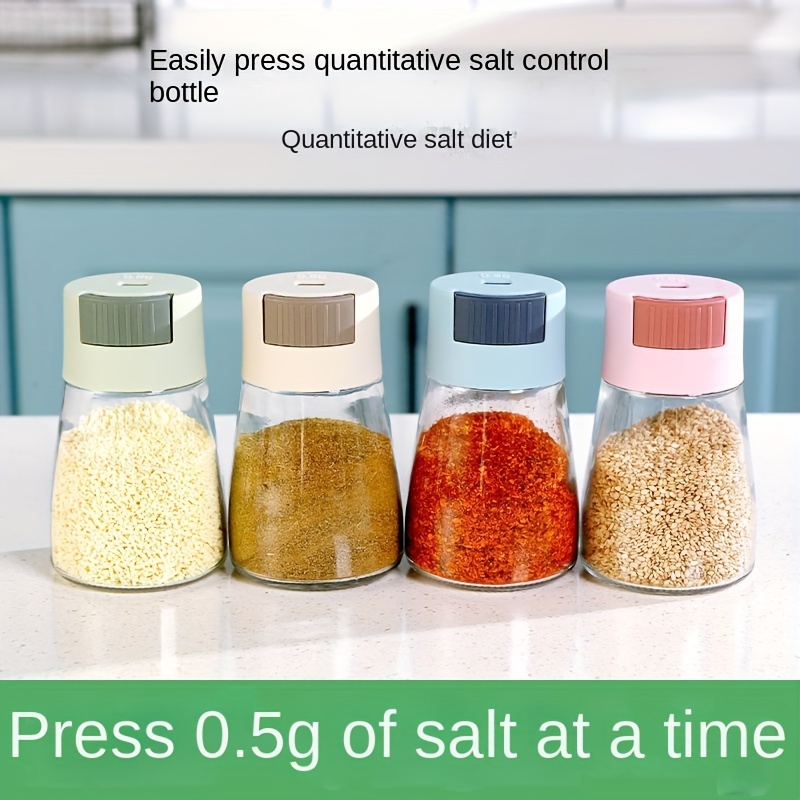 1pc Salt Dispenser, Seasoning Shaker, Precise Quantitative 0.5g