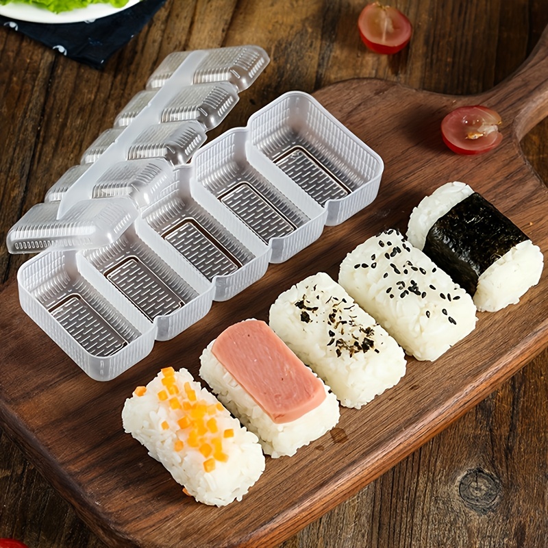 Sushi Maker Kit Seaweed Rice Rolls Sushi Moulds Japanese Sushi Cooking  Tools Rice Ball Cake Roll Mold Kitchen Accessories