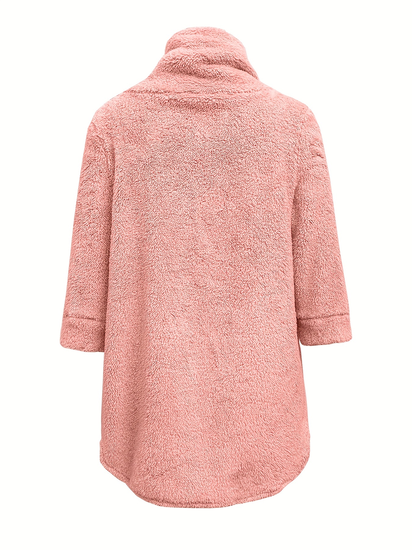 Super Soft Plush Cowl Neck Long Sleeve Tunic Sweatshirt  Cowl neck long  sleeve, Cowl neck sweater outfit, Long sleeve tunic