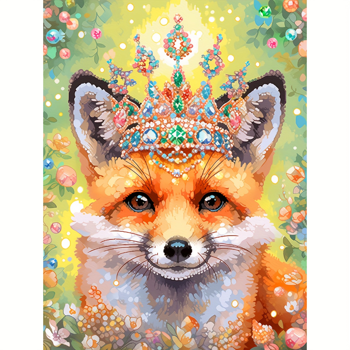 Fox Diamond Painting Kits for Adults