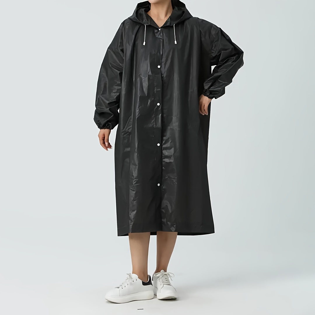 Impermeable Capa Lluvia Simple Capa Moda Acampar Actividades - Temu