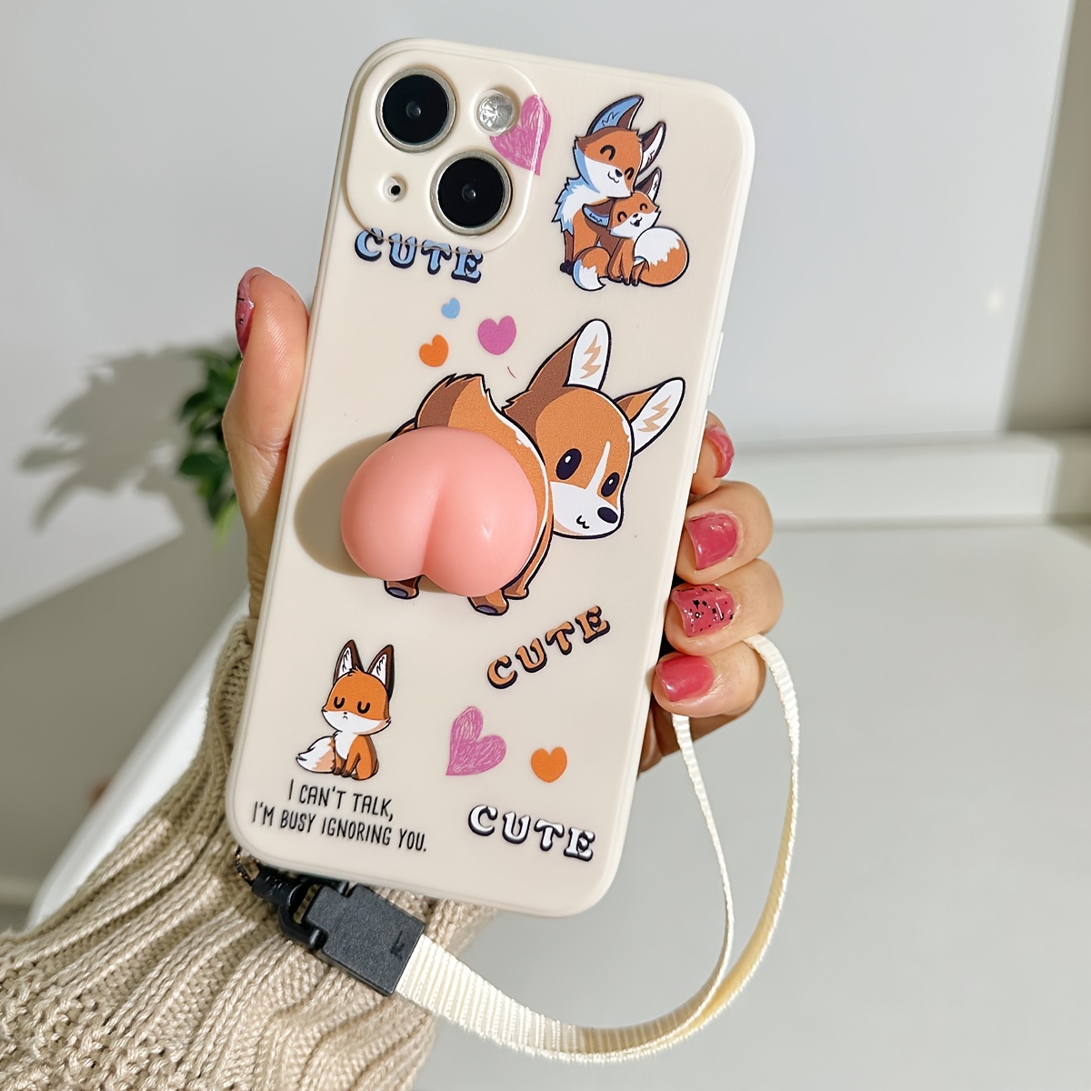 Dicasser for iPhone 12 Mini Case, Stitch Soft Edge Super Cute India
