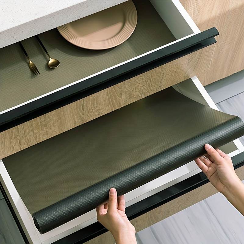 Reusable Shelf Liners Cabinet Mat Drawer Mat Moisture-Proof