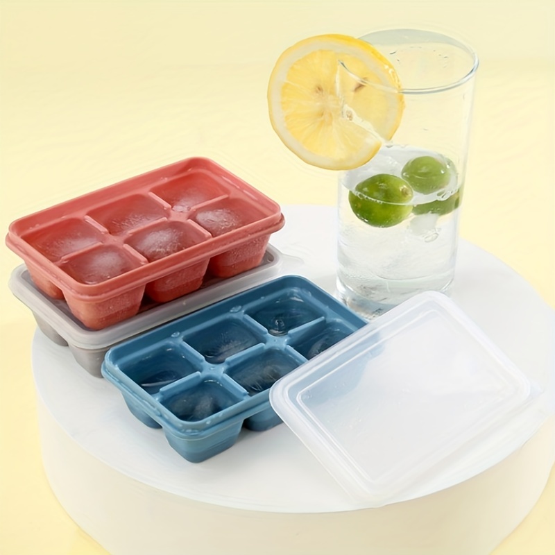 Large Ice Cube Tray with Lid