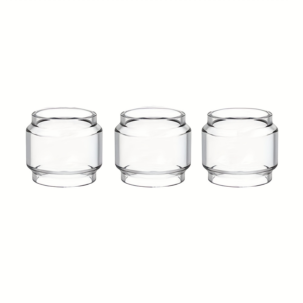 100PCS FATUBE Rainbow clear Straight bubble GLASS TUBE TANK mini glass