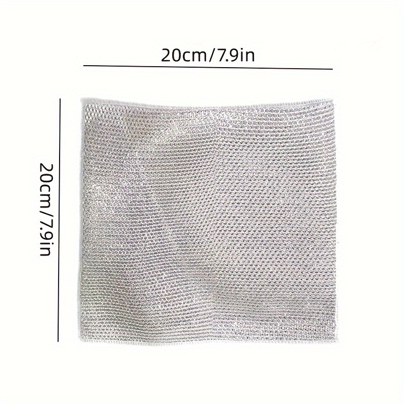 Multipurpose Wire Dishwashing Rags For Wet And Dry Review 2023