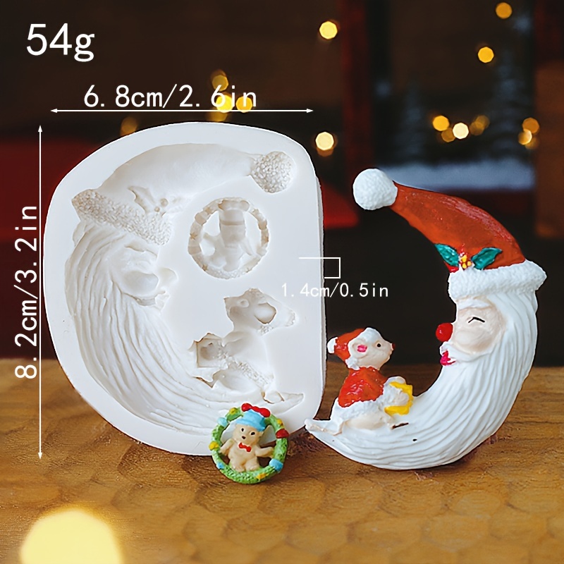 Christmas light bulb silicone candy molds bakeware Christmas 8