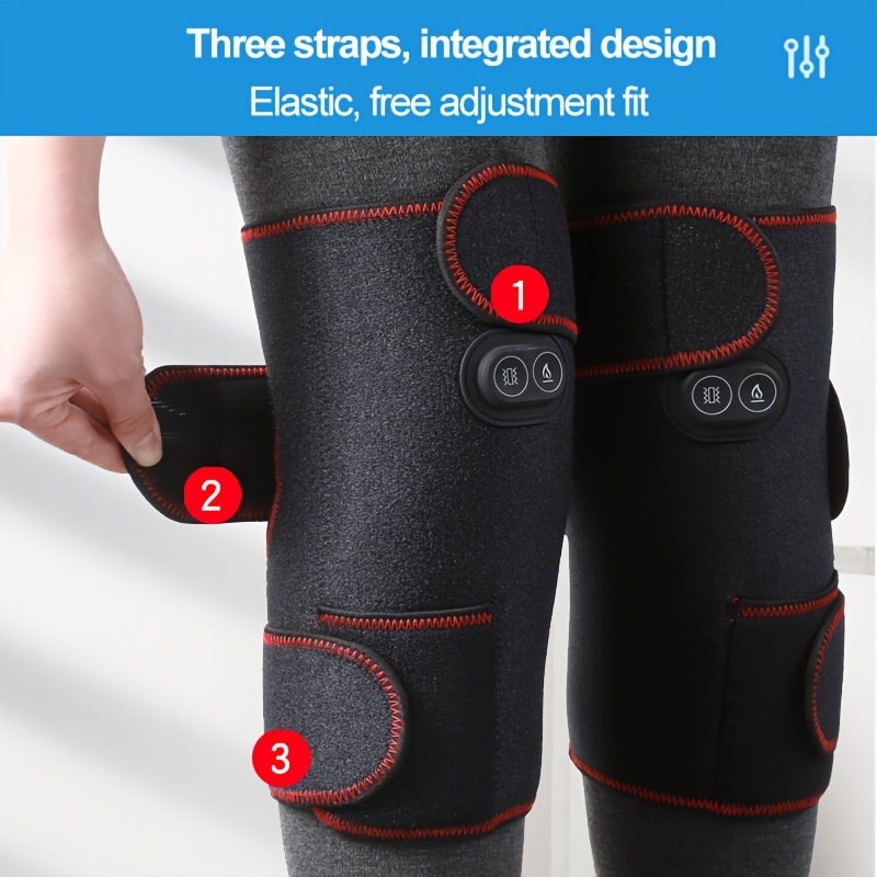 Heating Knee Massager 2-In-1 Vibration Support