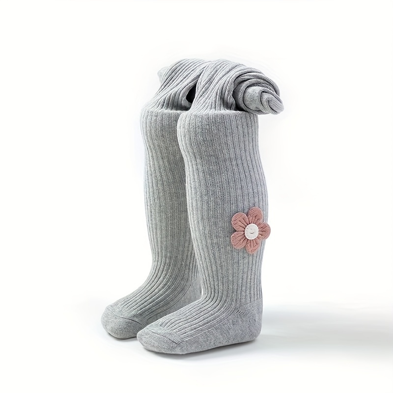 3er Pack Kinder Strumpfhosen Mädchen - Baumwolle Warme Leggings