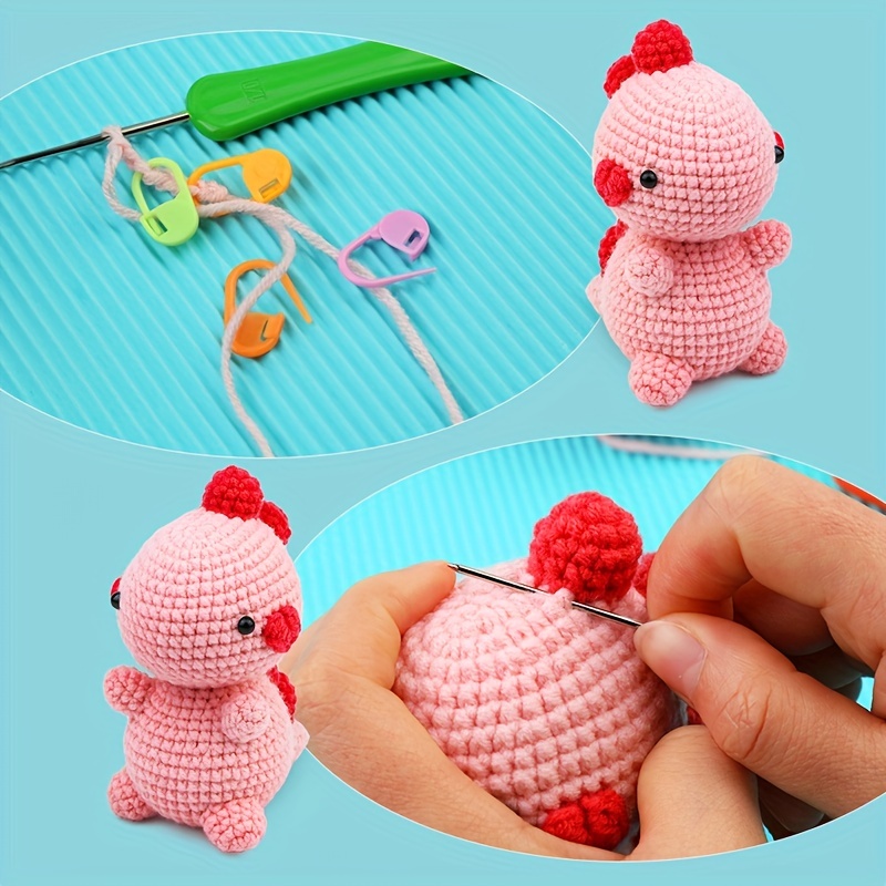 1PCS DIY Koala Animal Crochet Kit for Beginners Knitted Animal kit