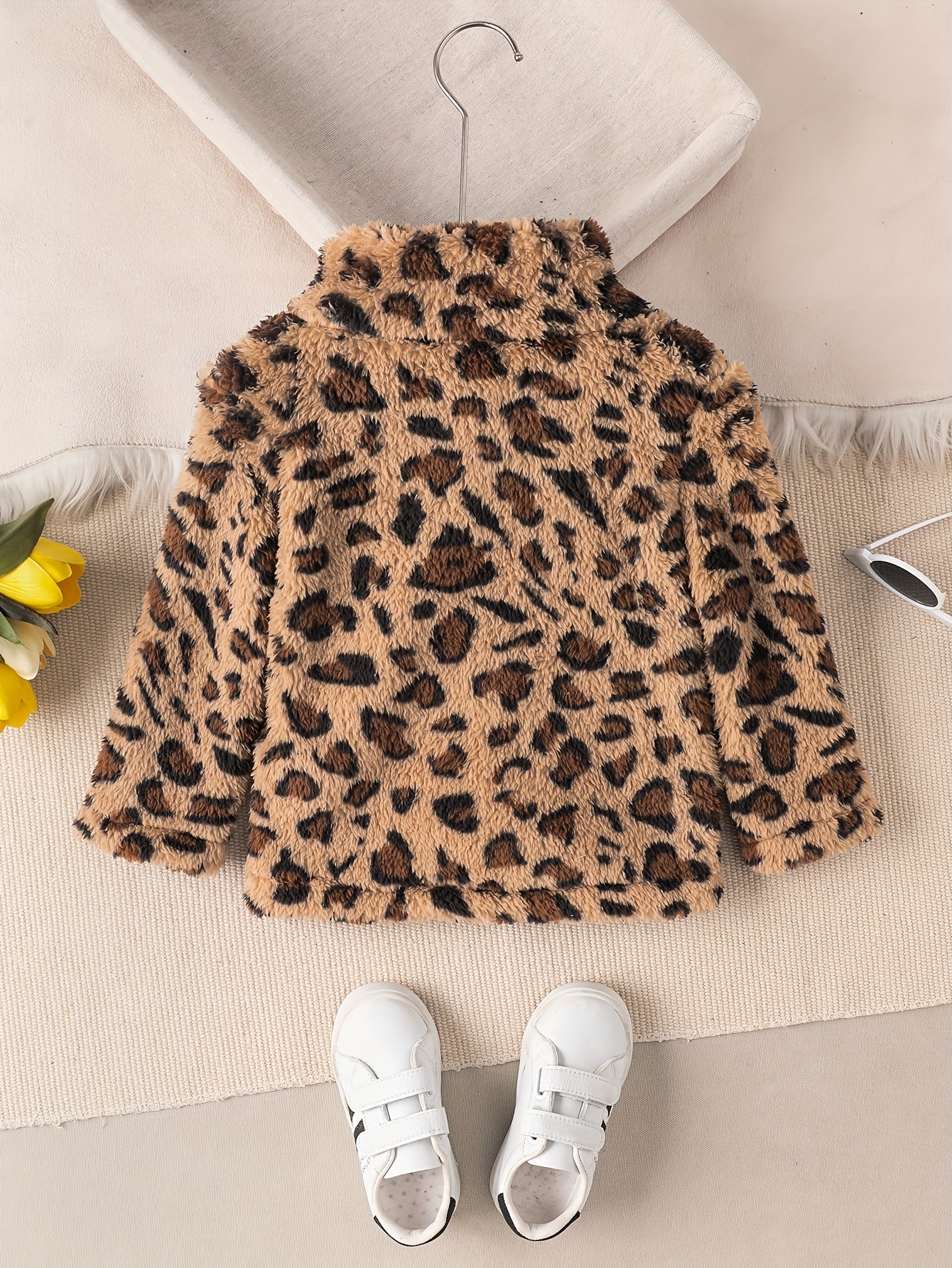 Next girls leopard clearance coat