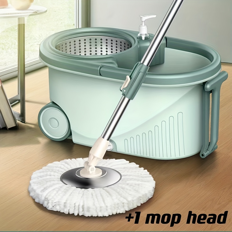 Automatic Spin Mop/only Mop Replacement Head Hand free - Temu