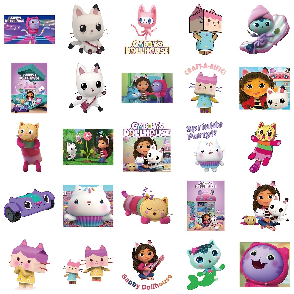50Pcs Gabby's Dollhouse Stickers - Wholesale Stickers