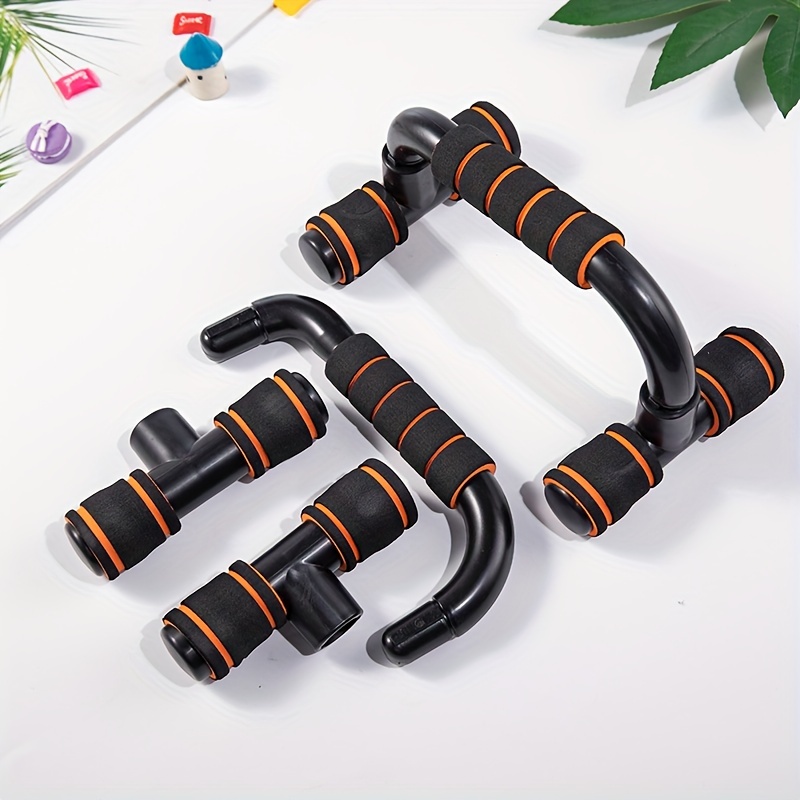 Push up Bars with Cushioned Foam Grips, Sturdy Construction - Men/Women