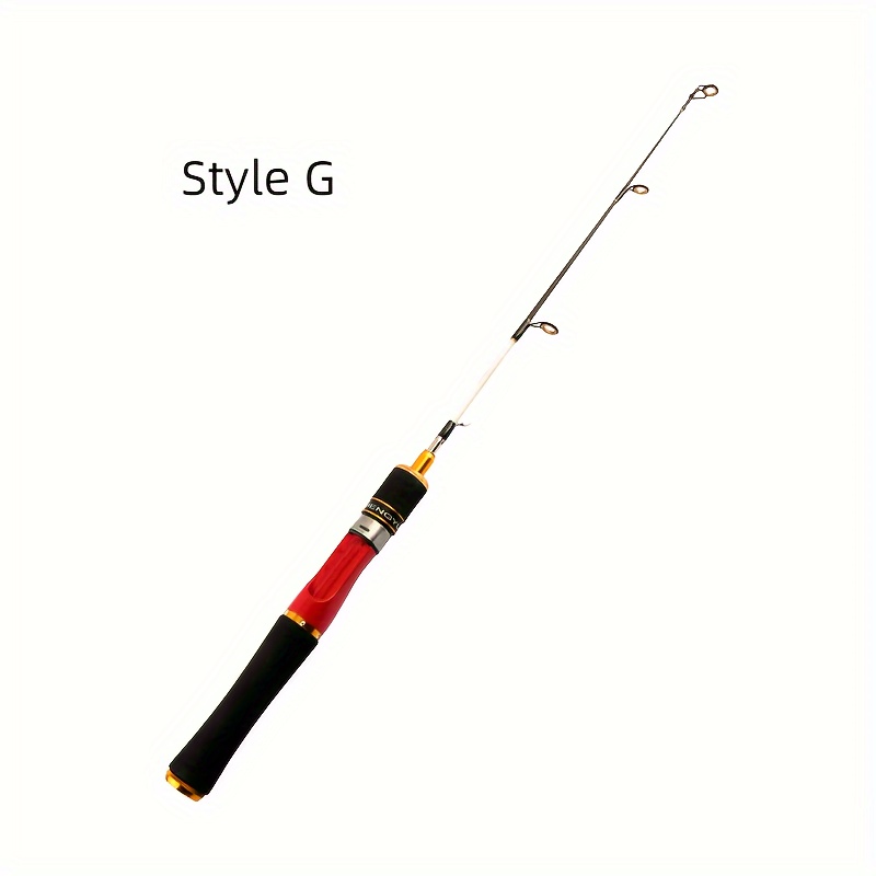 2 Sections Telescopic Fishing Rods Portable Winter Fishing - Temu Australia