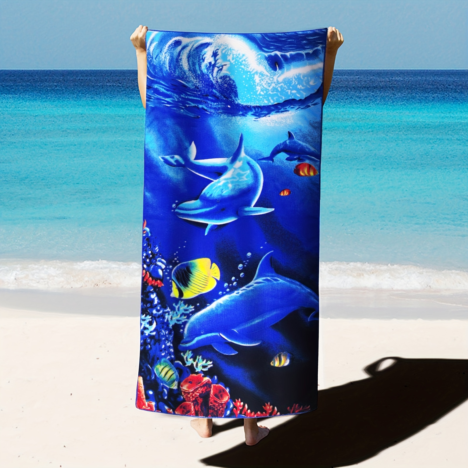 70*140cm Large Oversized Bath Sheets Quick Dry Beach Towel Pool