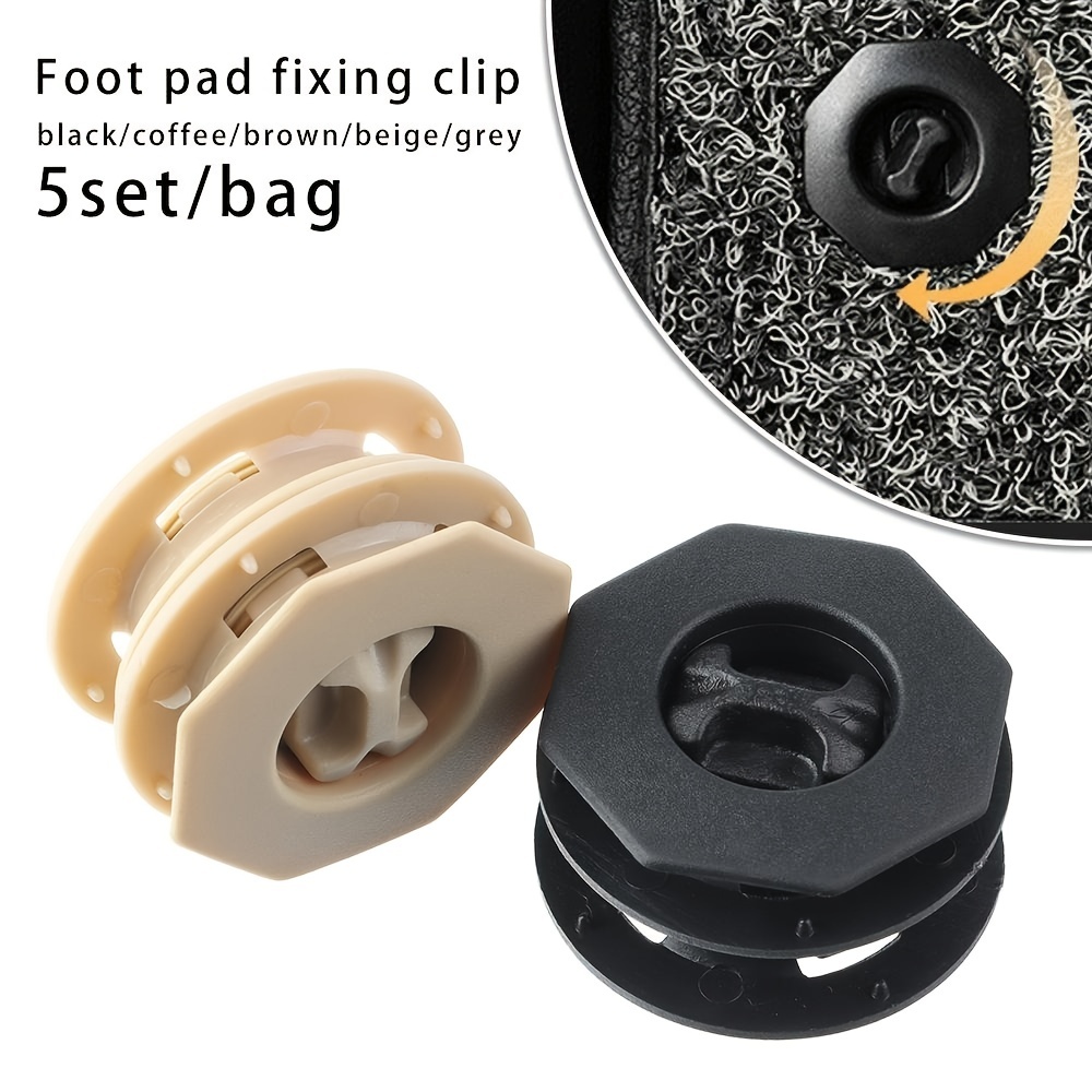 Cheap 4pcs Car Fastener Floor Mat Clips Twist Lock Carpet Fixing