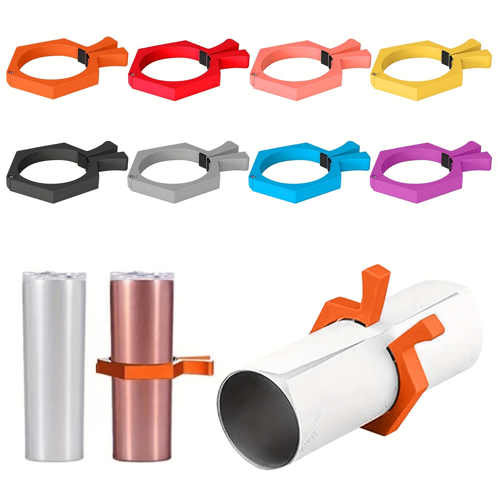 2 In 1 Pinch Perfect Tumbler Clamp,Tumbler Pincher Tool Sublimation For  20/16/12 Oz Sublimation Blanks Tumblers - Sublimation Accessories And  Supplies