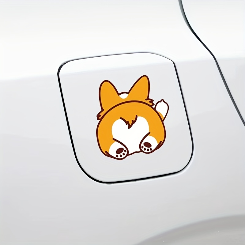 Corgi car decals sale