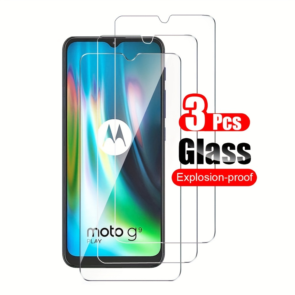 

3pcs Tempered Glass Screen Protector For Moto G9/g9 Play/g10 Power/g10 Power 2021/g8 Power Lite/g Play 2021 (6.5inch)