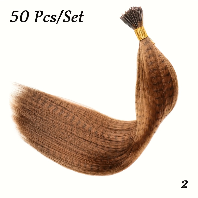 50pcs Synthetic Feather Hair Extensions Kit 16 I-tip Hair False Feathers  Heat Friendly Fiber Micro Beads Hairpiece Tools - Braiders - AliExpress