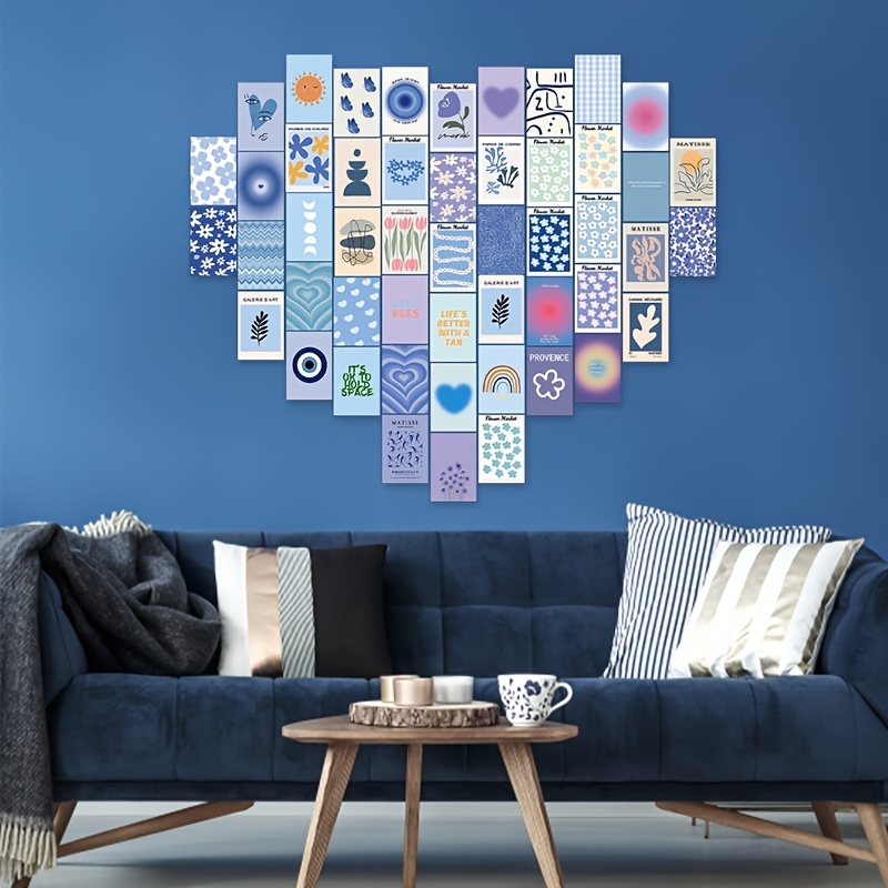 Aesthetic Room Decor Kit Danish Pastel Posters Collage - Temu