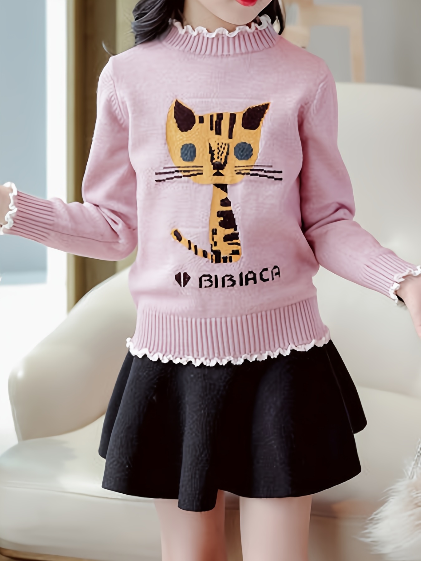 kitty knit tops AM0537A-