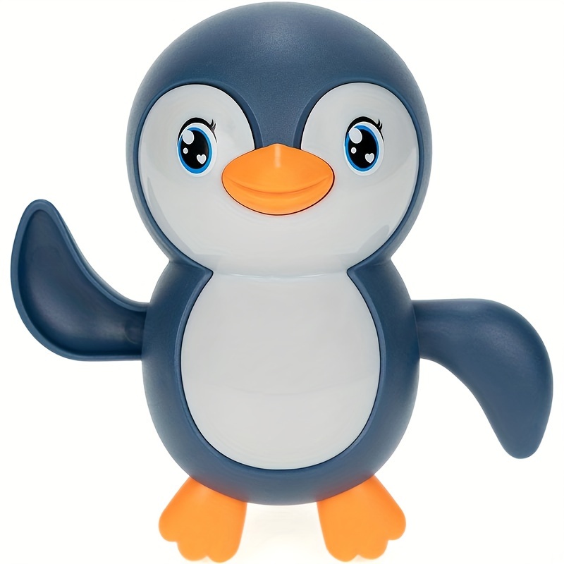 

1pc Funny Bath Toy, Wind Up Swimming Penguin, Party Gift