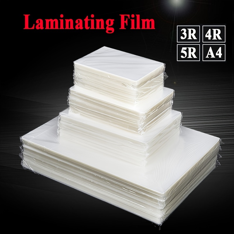 Textured Self Adhesive Laminating Sheets, Cloudy Matte Finish, 2.6 x 3.9  Inches, 4 Mil Thick, 20 Pack, Suited for Business Card