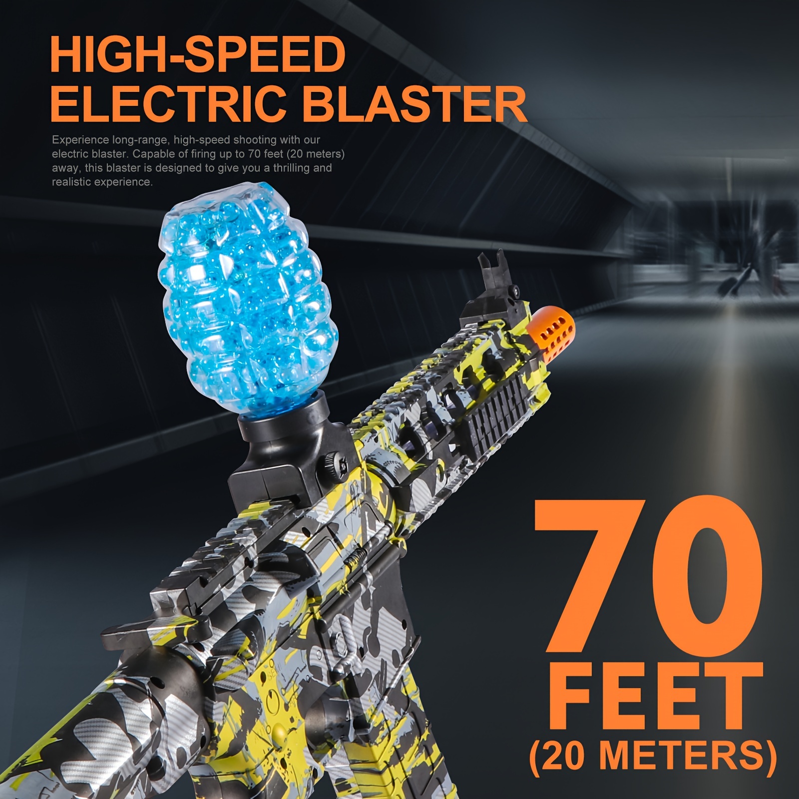 Electric M4 Orbeez Gun - 11.8inch 2 02c9a07f8ac51b8e0d859ca27cd22aec
