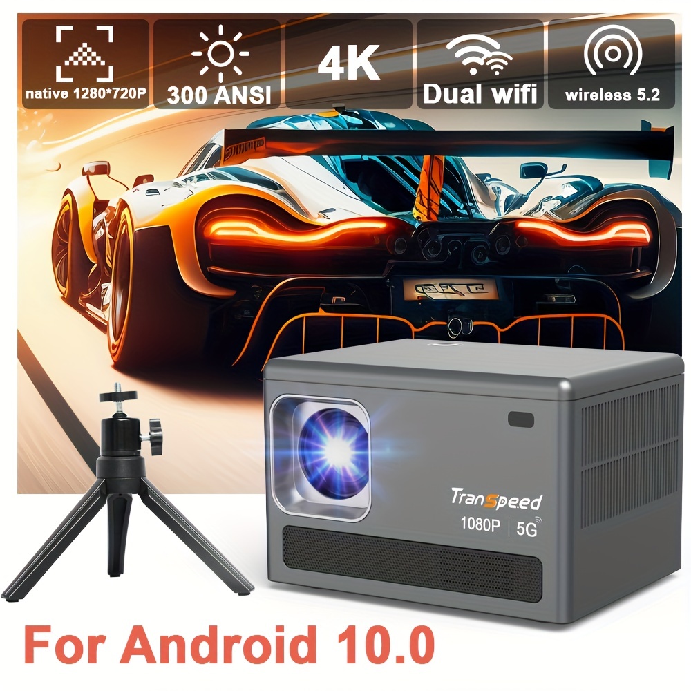 Magcubic Projector Hy300 4K Android 11 Dual Wifi6 200 ANSI BT5.0 Home Cinema