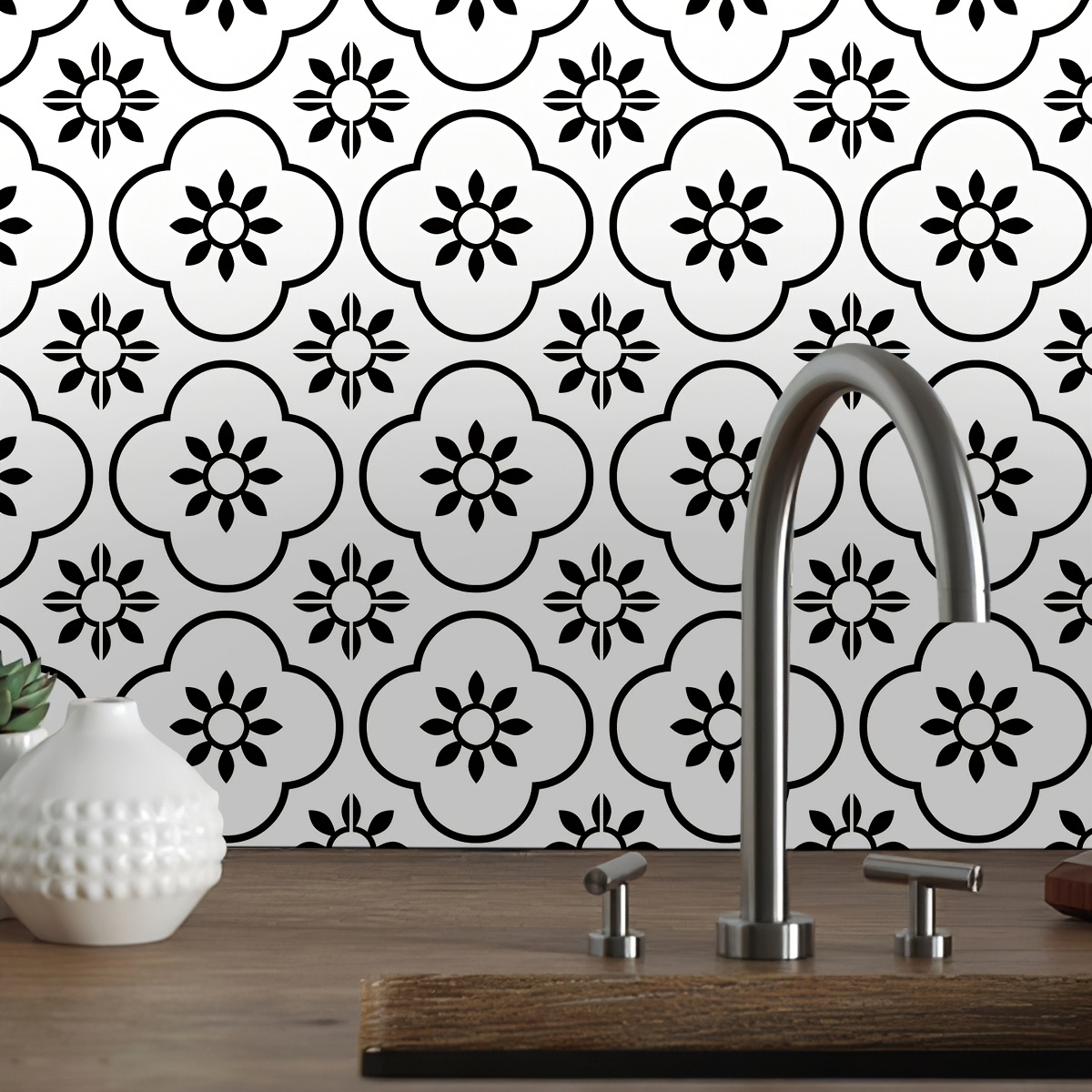 Adhesivo de azulejo de cocina con estampado geométrico de 10 Uds., papel  tapiz de cocina para el hogar, murales de pared, decoración de pared  autoadhesiva impermeable gruesa - Temu Spain