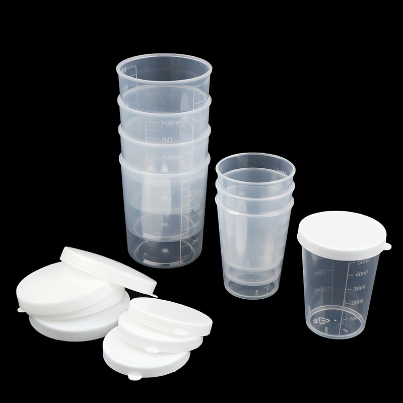 Graduated Cup Lid Transparent Scale Cups Clear Mixing Cups - Temu United  Arab Emirates