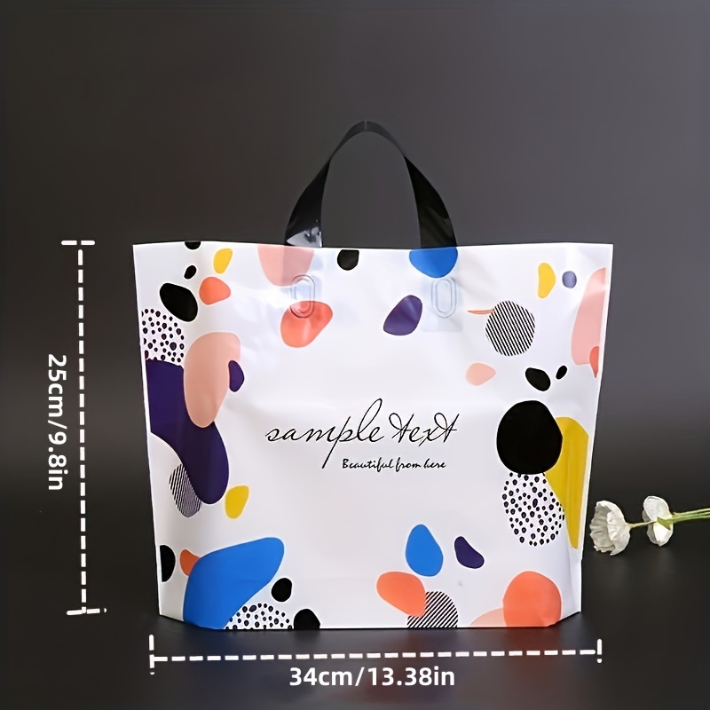 Designer plastic hot sale tote bags