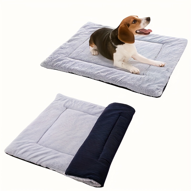 Tapis De Cage Pour Chien Tapis De Couchage En Peluche Pour - Temu France