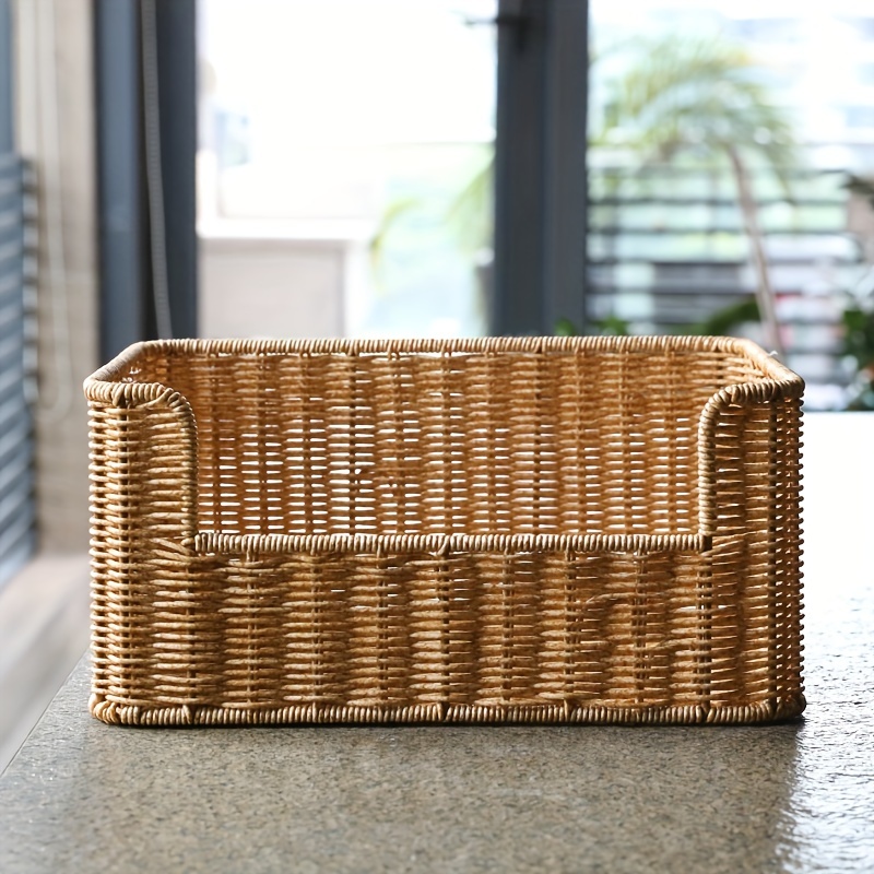 Canvas Baskets Storage Baskets For Organizing Shelves - Temu