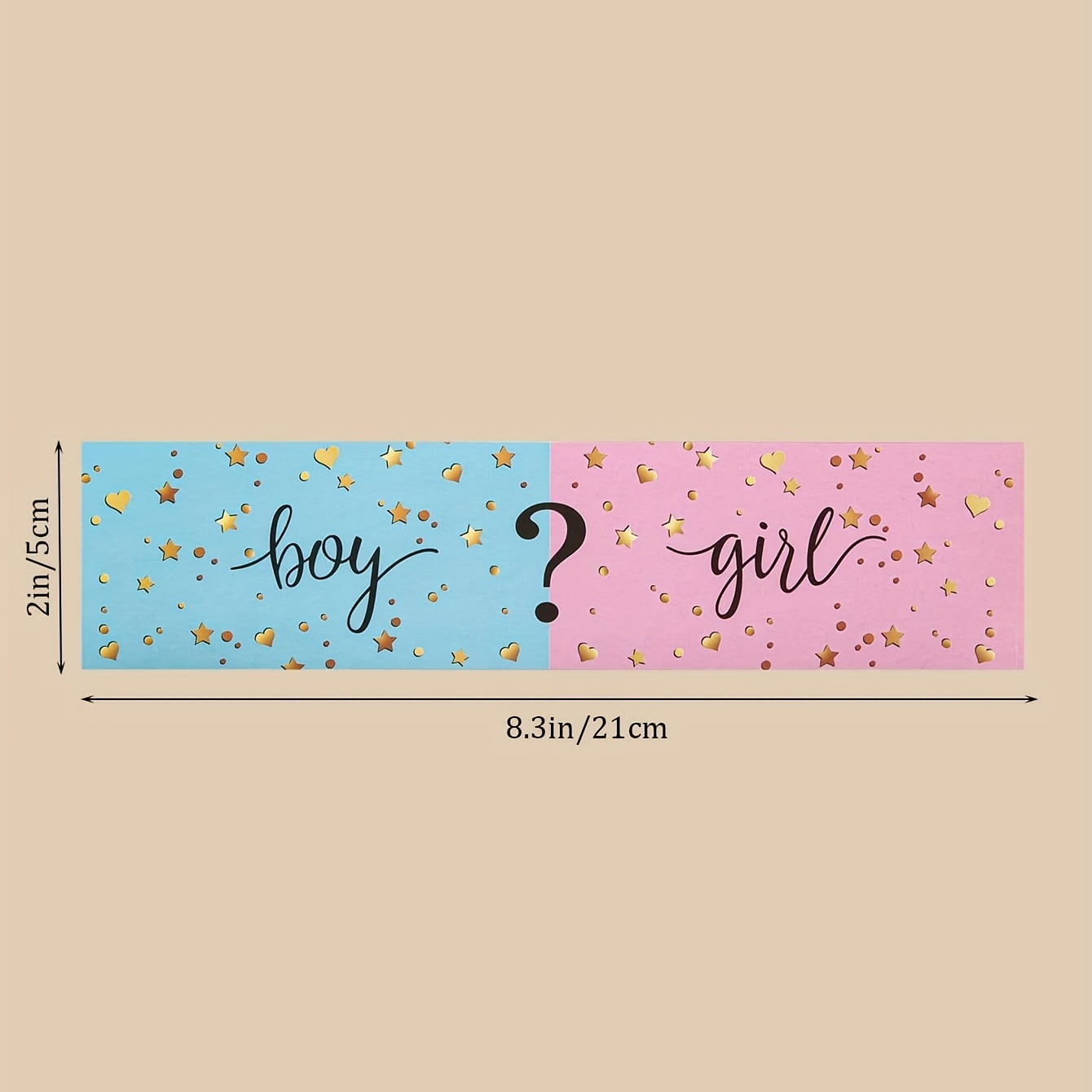 Gender Reveal Party Water Bottle Stickers Teenager Stuff - Temu