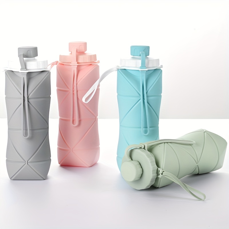 Collapsible Silicone Water Bottle Lightweight Durable - Temu