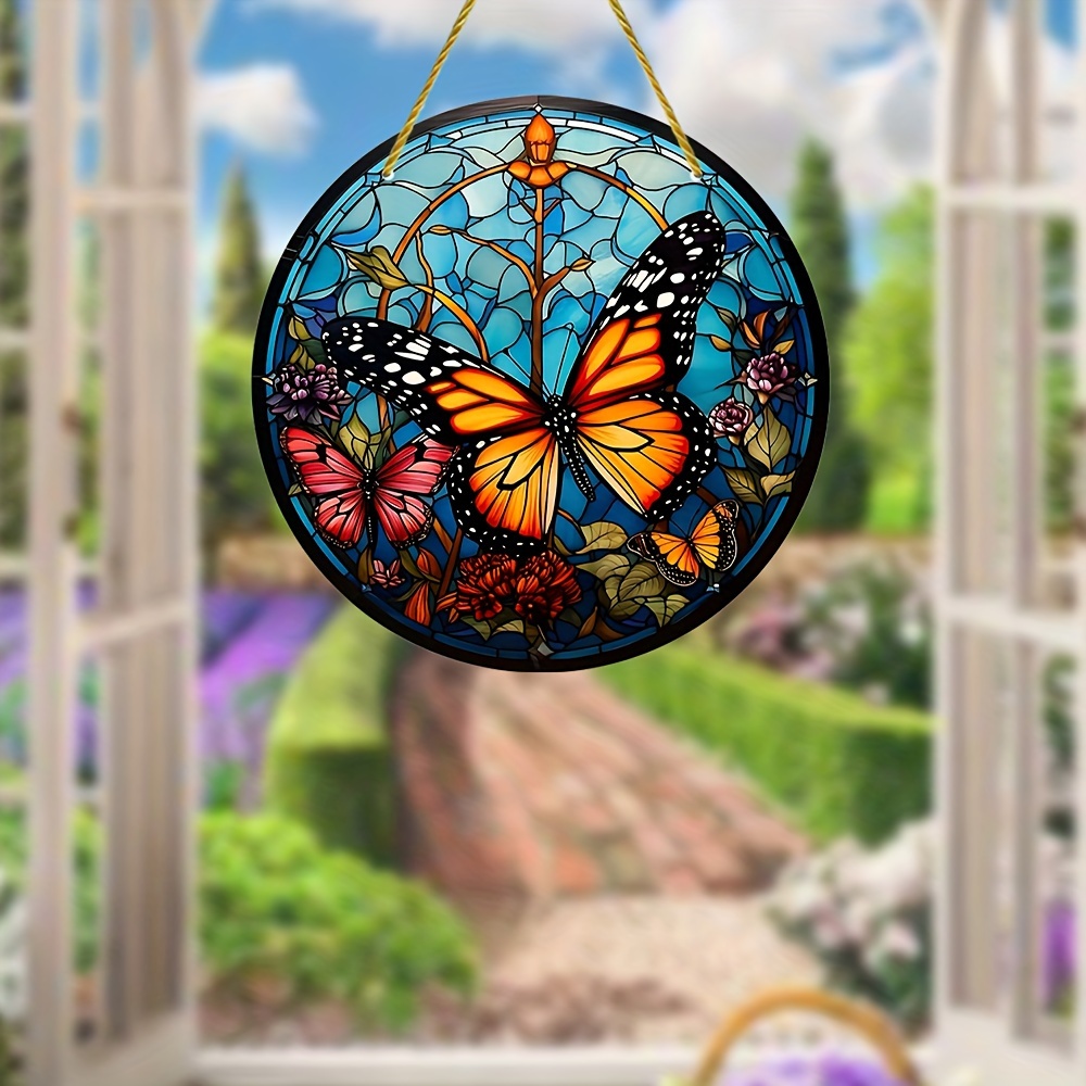 Acrylic Ocean Art Butterfly Honeycomb Pendant Hangings - Temu Germany