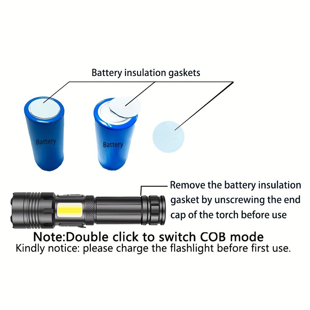 High Lumens Rechargeable Super Bright M60 Led High - Temu