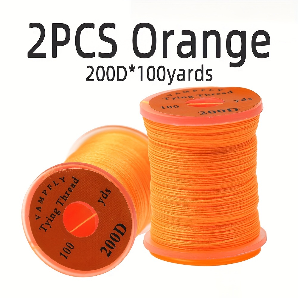 100yard 200d Fly Tying Thread Fly Thread Spool For Salmon - Temu