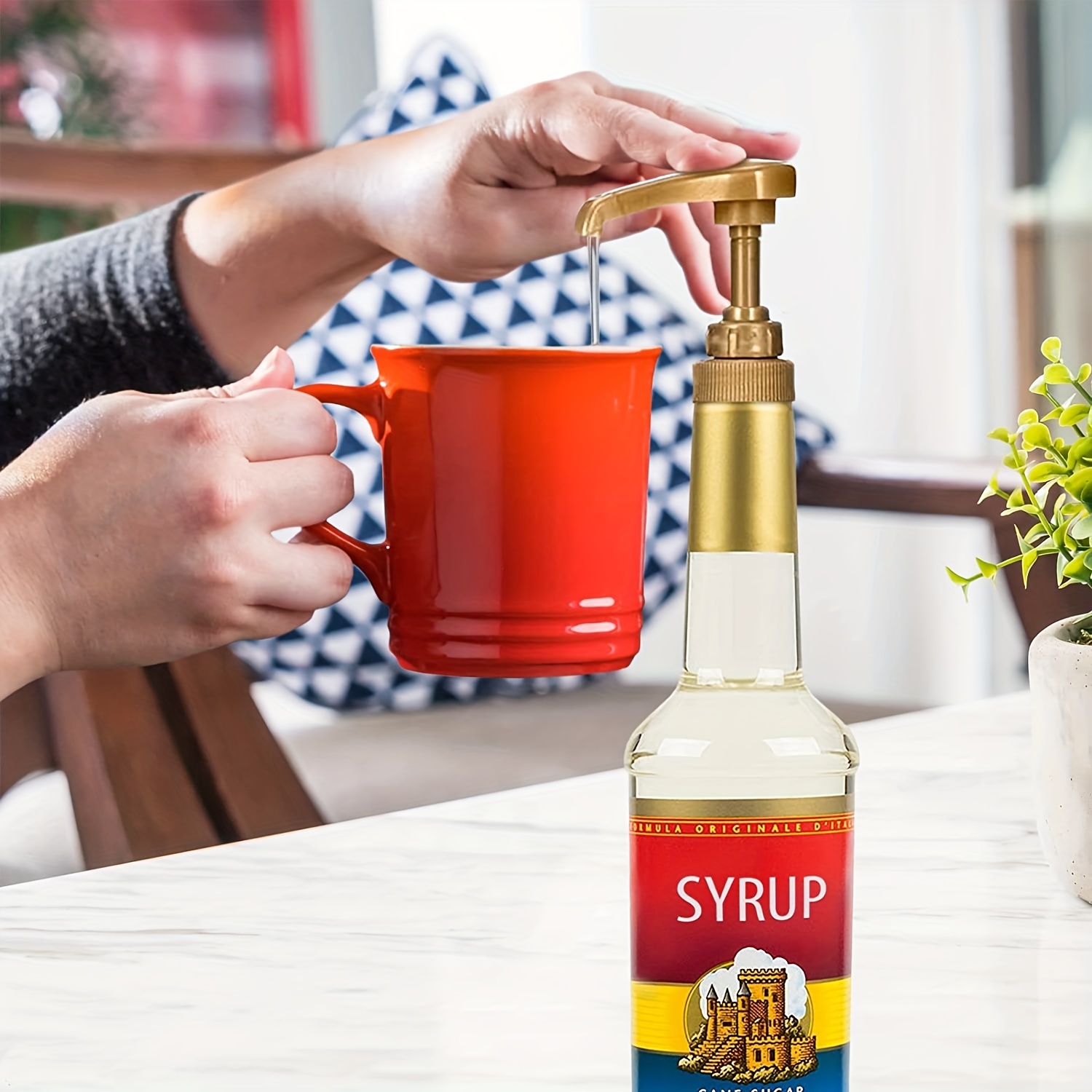 Syrup Pumps Coffee Syrup Dispenser Pump Flavor Syrup Pump - Temu