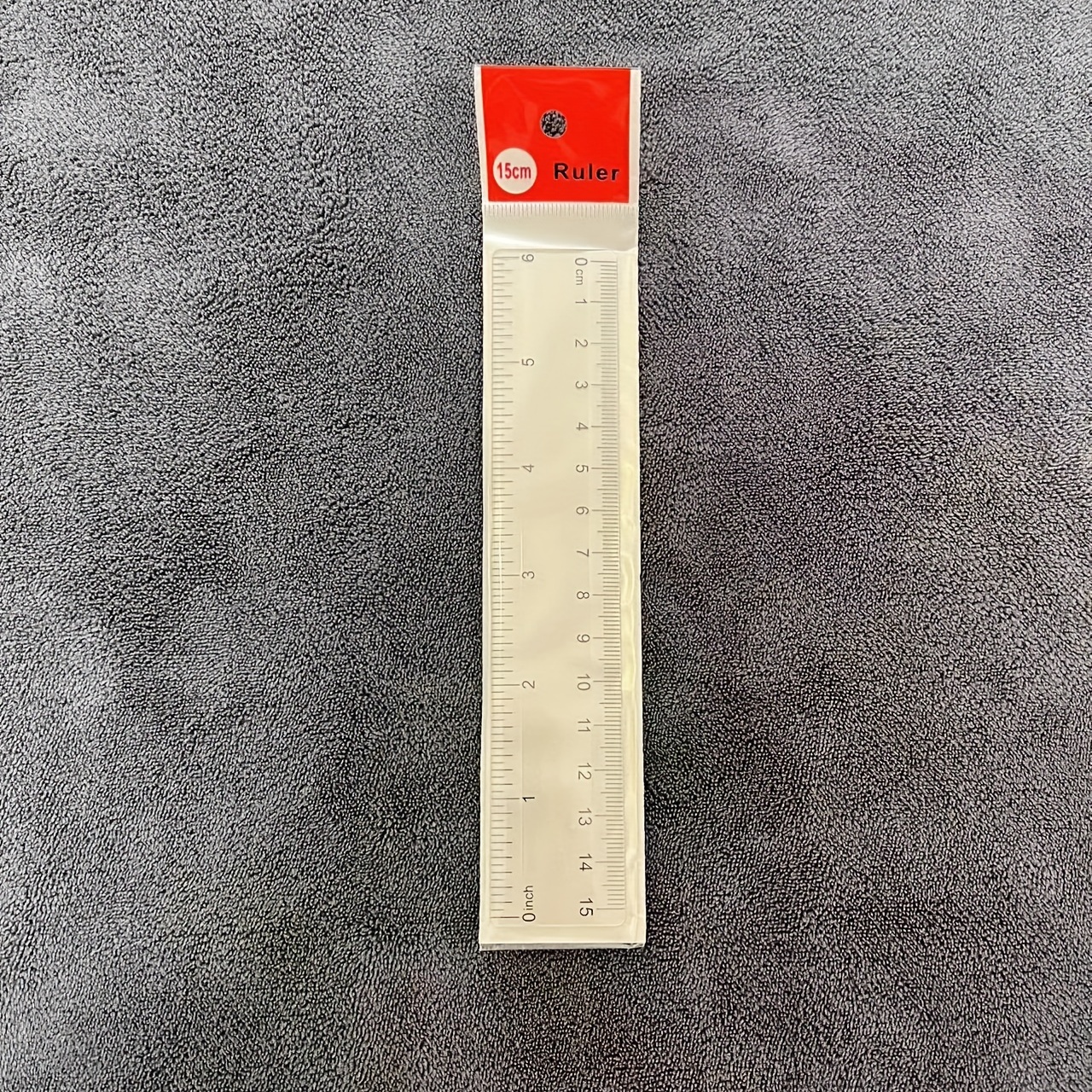 Transparent 30cm Scale Ruler Plastic Straight Ruler