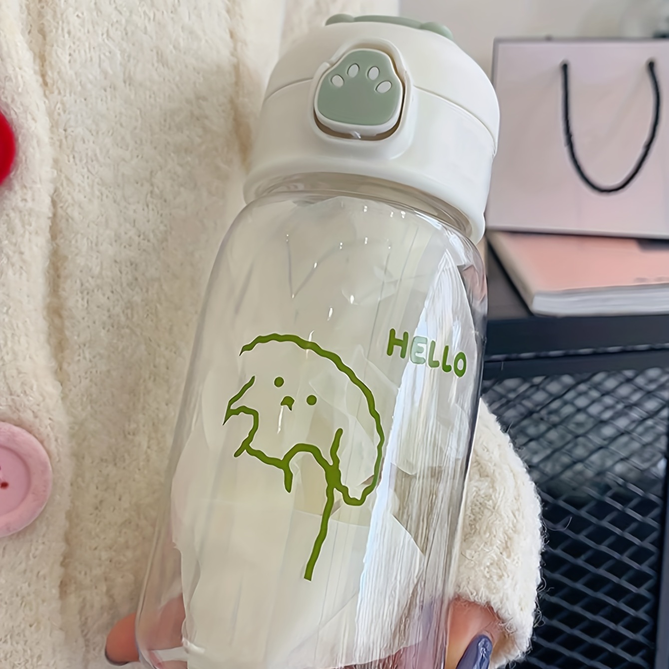 Sports Water Bottle, Cartoon Water Cups, Portable Water Bottles, Cute For  Camping, Hiking, Fitness, Summer Drinkware, Travel Accessories, Birthday  Gifts, Back To School Supplies - Temu