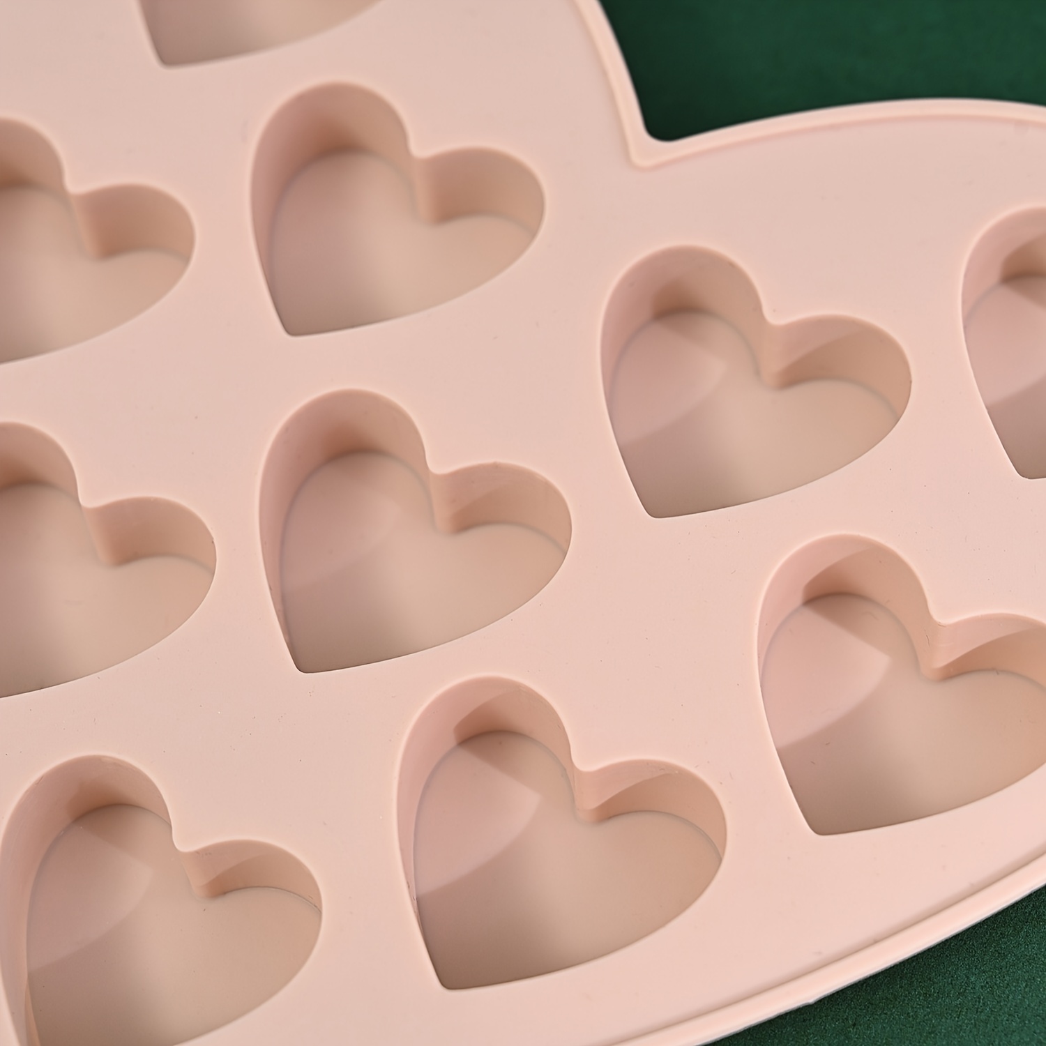  Wilton Mini Hearts Silicone Mold, 12-Cavity - Heart Shaped Mold  : Home & Kitchen